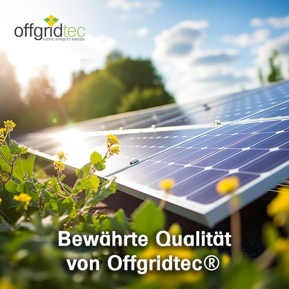 Offgridtec 10W MONO 12V Solarpanel, 10W