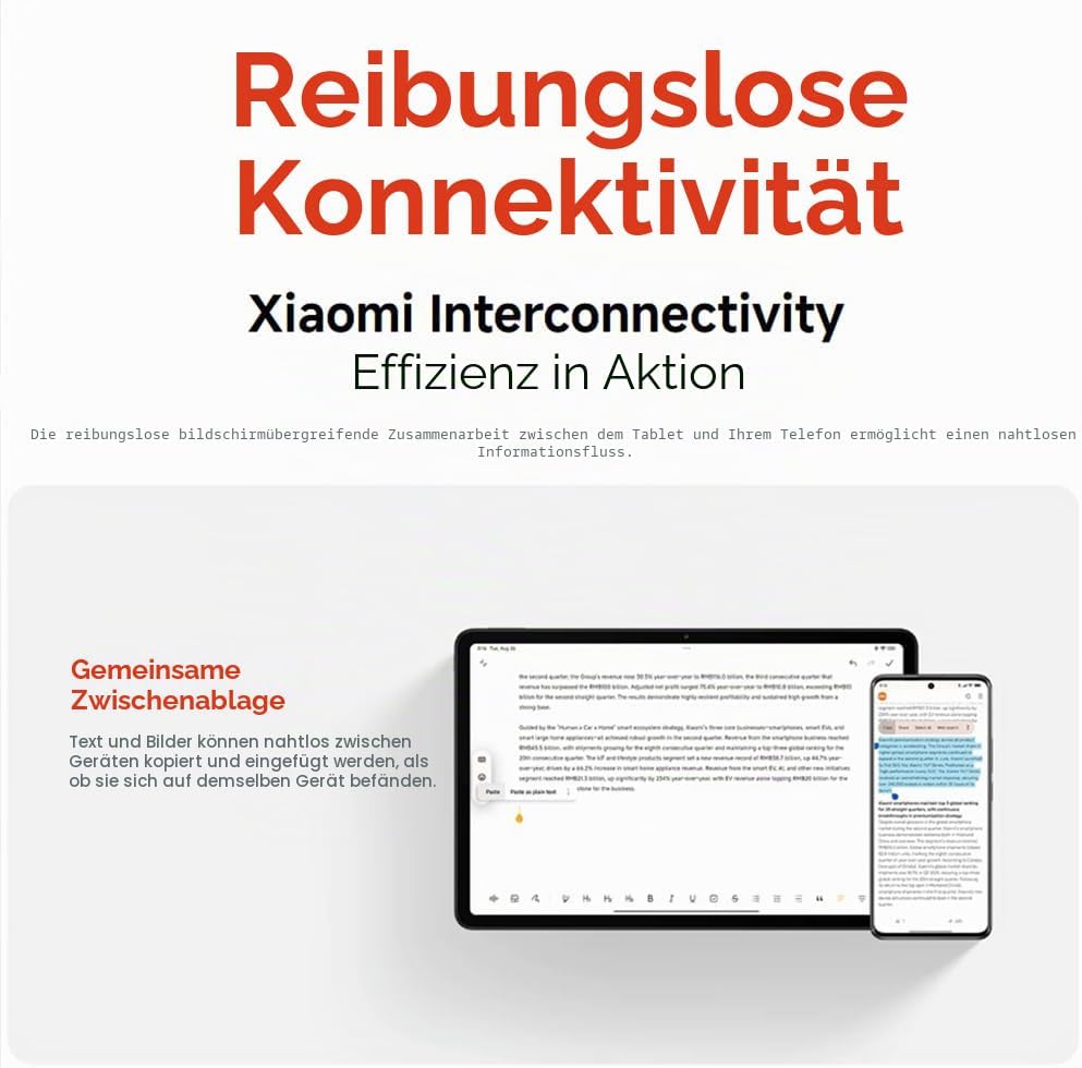 XIAOMI Redmi Pad 2 Pro WiFi 6 + 128 GB 12000 mAh 27 W Schwarz mit Ladegerät
