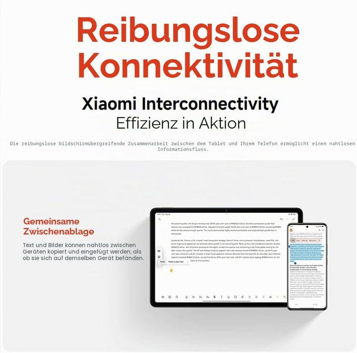 XIAOMI Redmi Pad 2 Pro WiFi 6 + 128 GB 12000 mAh 27 W Schwarz mit Ladegerät