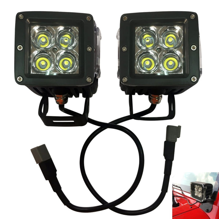 SXMA 40W LED-Arbeitsscheinwerfer, die Lampen mit LED-Kabelbaum und einer Lampenhalterungs-Kombinatio