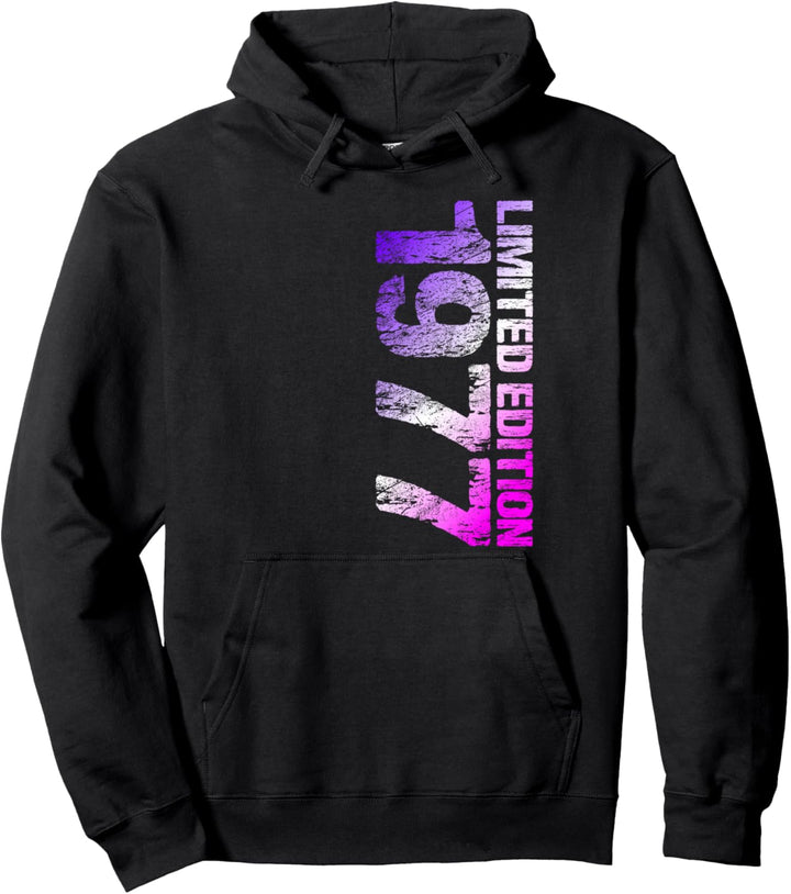 1977 Mann Frau 47. Geburtstag Limited Edition 47 Pullover Hoodie