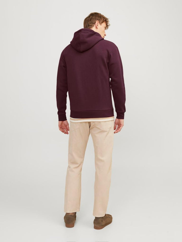 JACK &amp; JONES Jungen Jjebradley Zip Hood Noos Veste Sweat-Shirt