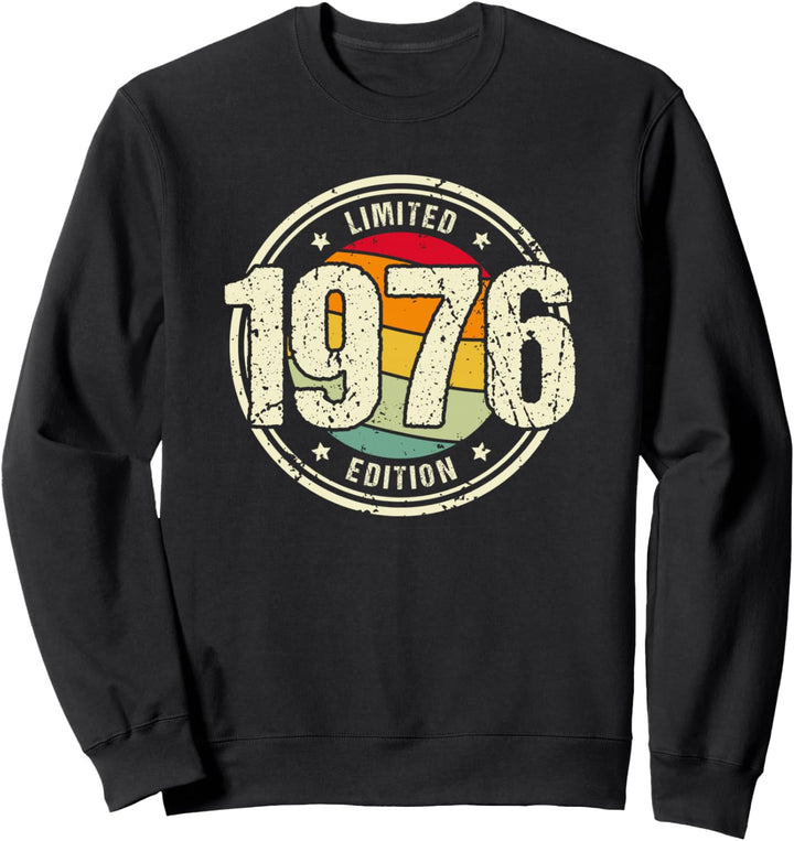 Retro 48 Jahre Jahrgang 1976 Limited Edition 48. Geburtstag Sweatshirt