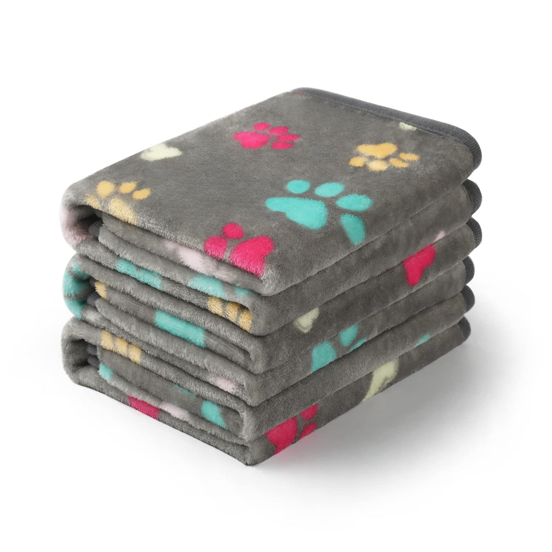 luciphia Hundedecke Katzendecken Waschbar Flauschig, 1 Pack 3 Decken Super Weich Fluffy, Kuscheldeck