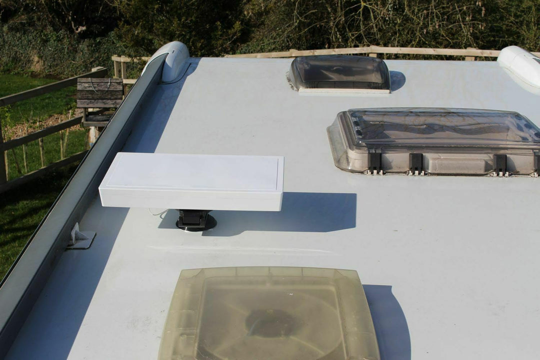 Falcon QuickSAT QSF65, Manuelles Dachmontage-Satelliten-TV-System für Wohnwagen und Wohnmobile
