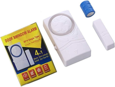 Mengshen Drahtloser Türfensteralarm, 10Er-Pack, Kleiner Magnetischer Eingangssensor, Alarmton Mit 11