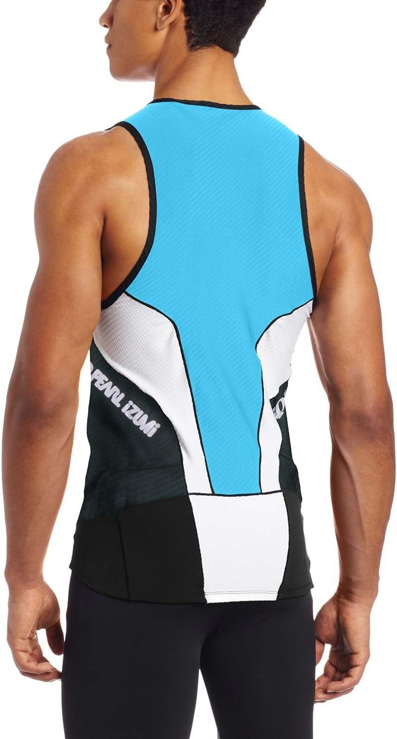 PEARL IZUMI Elite Inrcool Tri Singlet für Herren M Electric Blue/Black, M Electric Blue/Black