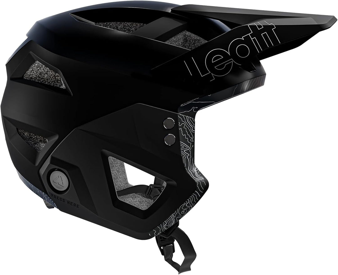 Leatt Unisex-Adult MTB Enduro 2.0 V23 Helmet L Stealth, L Stealth