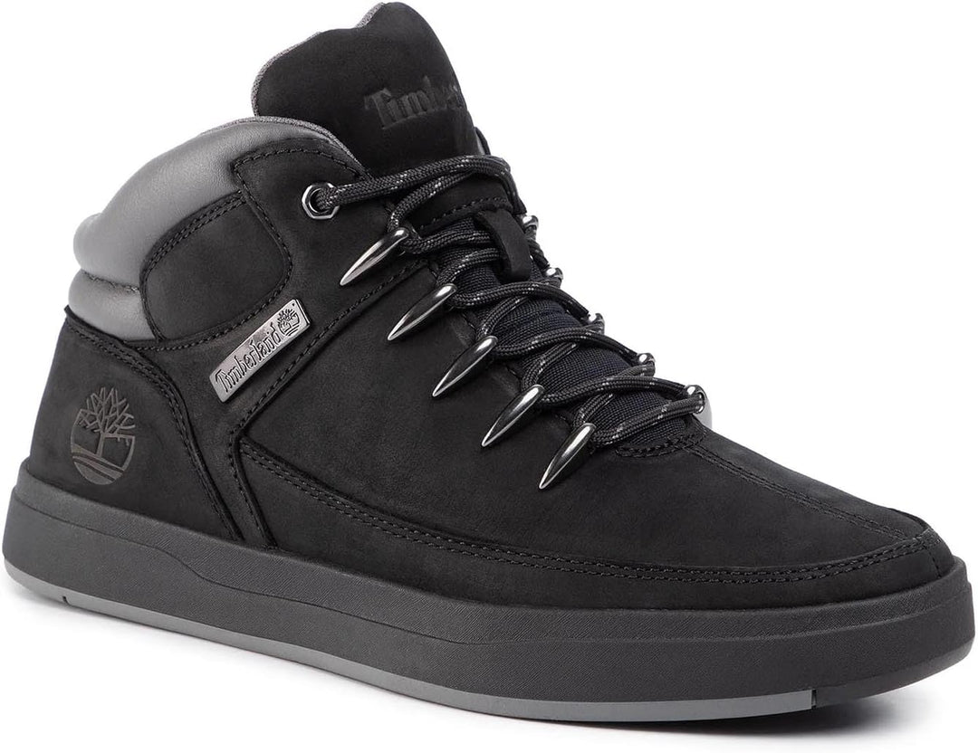 Timberland Herren Davis Square Hiker Stiefel 44.5 EU Schwarz Nubuck, 44.5 EU Schwarz Nubuck