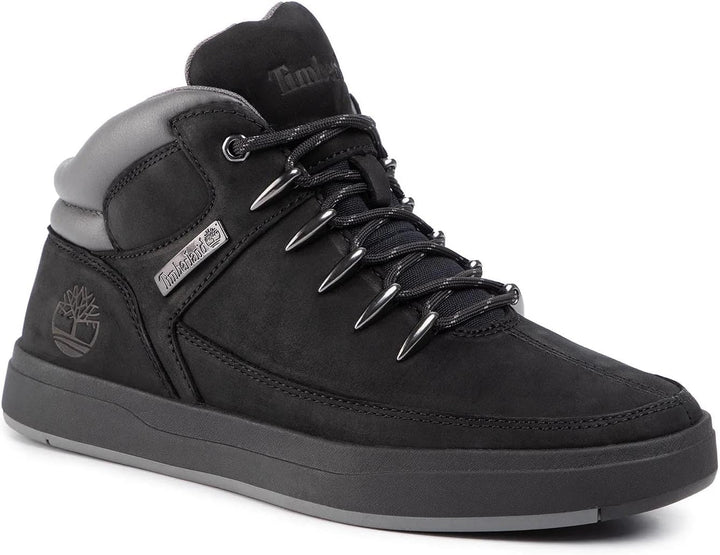 Timberland Herren Davis Square Hiker Stiefel 44.5 EU Schwarz Nubuck, 44.5 EU Schwarz Nubuck