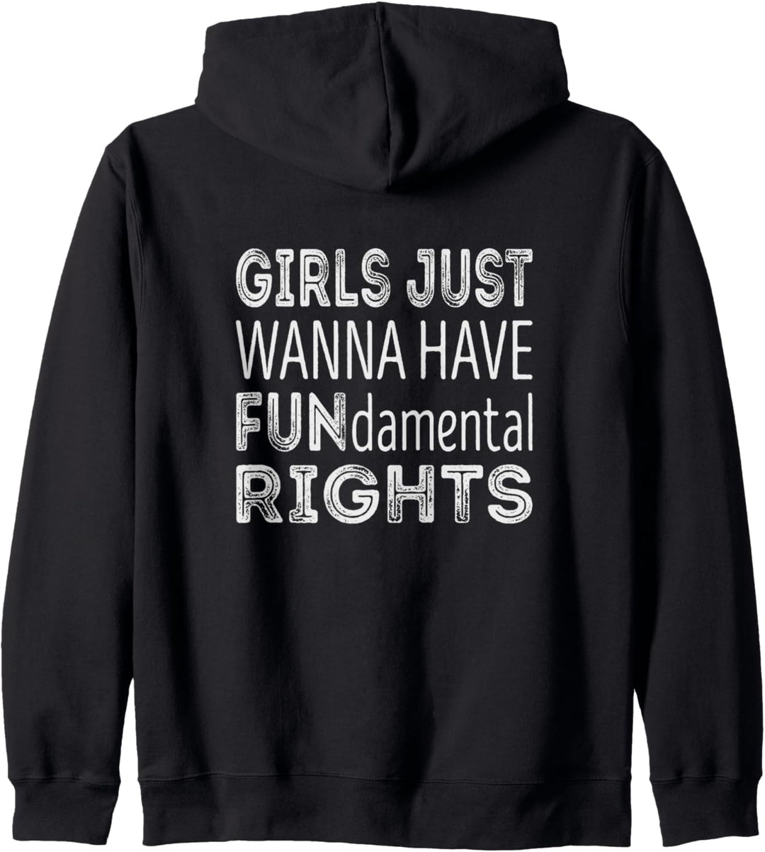 Girls Just wanna Have Fundamental Rights Kapuzenjacke