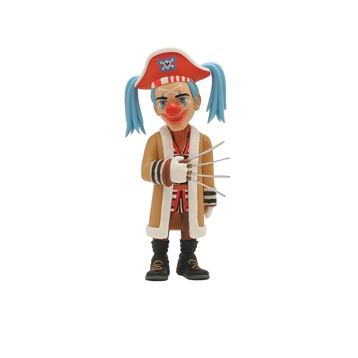 MINIX Bandai Sammelfigur, 12 cm, One Piece, Buggy, Sammlerstücke für Ausstellung, Geschenkidee, Spie