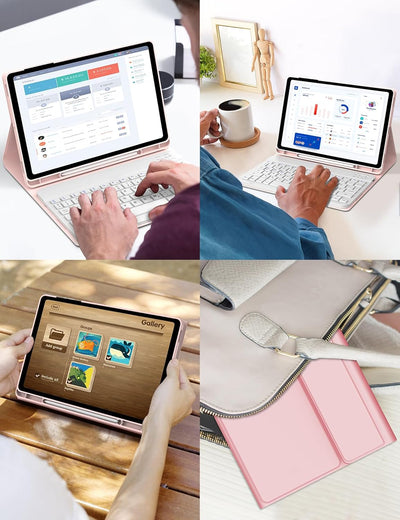 FOGARI Tastatur Hülle für Samsung Galaxy Tab A9 Plus 2023 11 Zoll Tablet - Tastatur für Samsung Gala