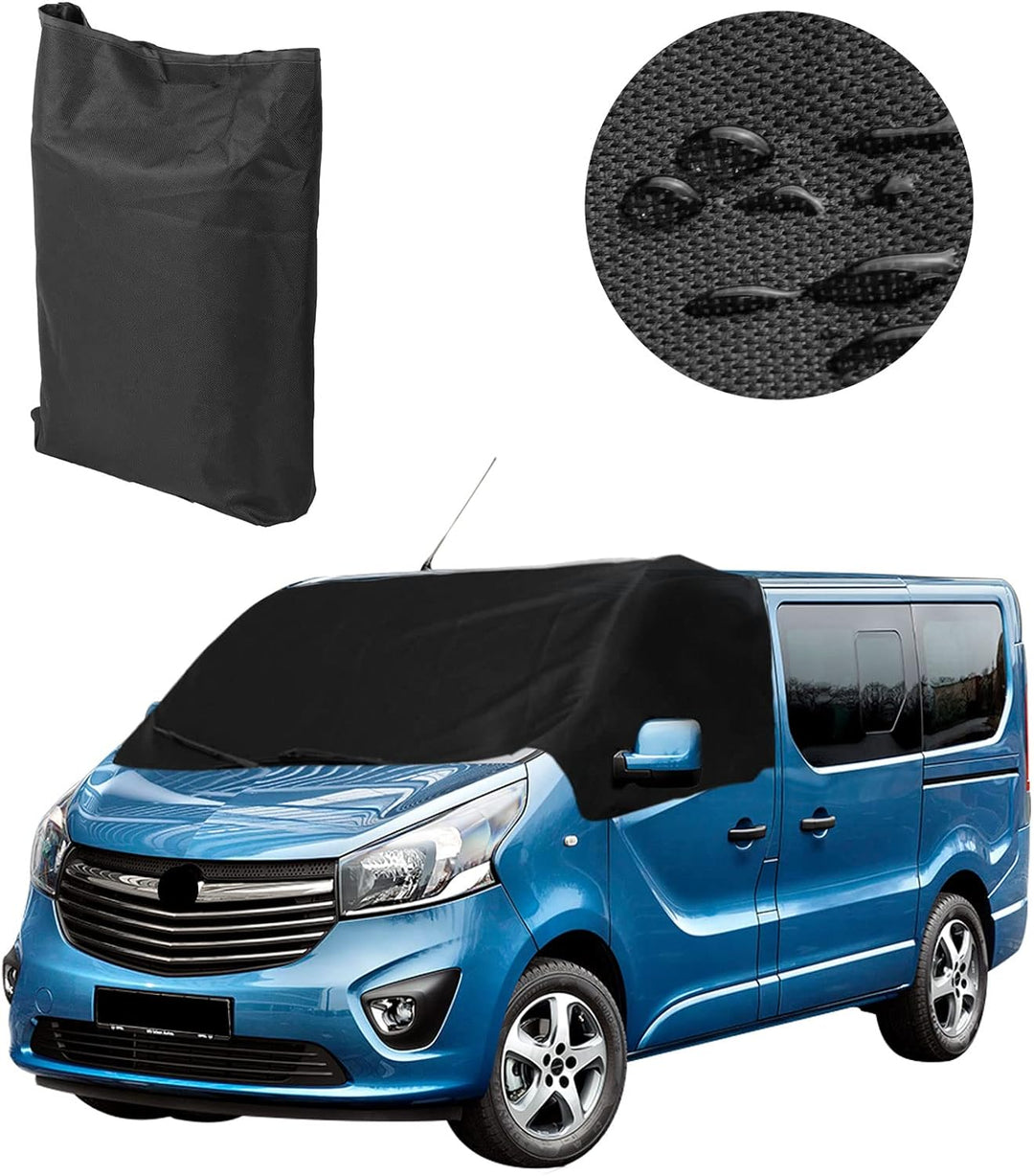 Frontscheibe Wrap Cover für Opel Vivaro 2014-2019, Luxus 600D Auto Windschutzscheiben Abdeckung, was