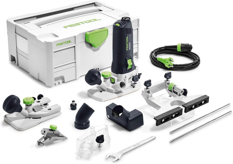 Festool Modul-Kantenfräse MFK 700 EQ-Set im neuen Systainer T-LOC en Systainer avec Table à toupie,