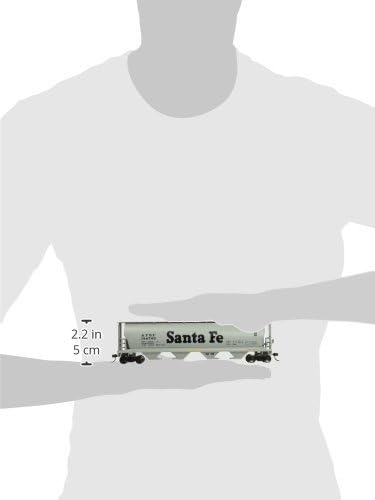 Bachmann Züge Santa Fe 4 Bay Zylindrische Getreide Hopper