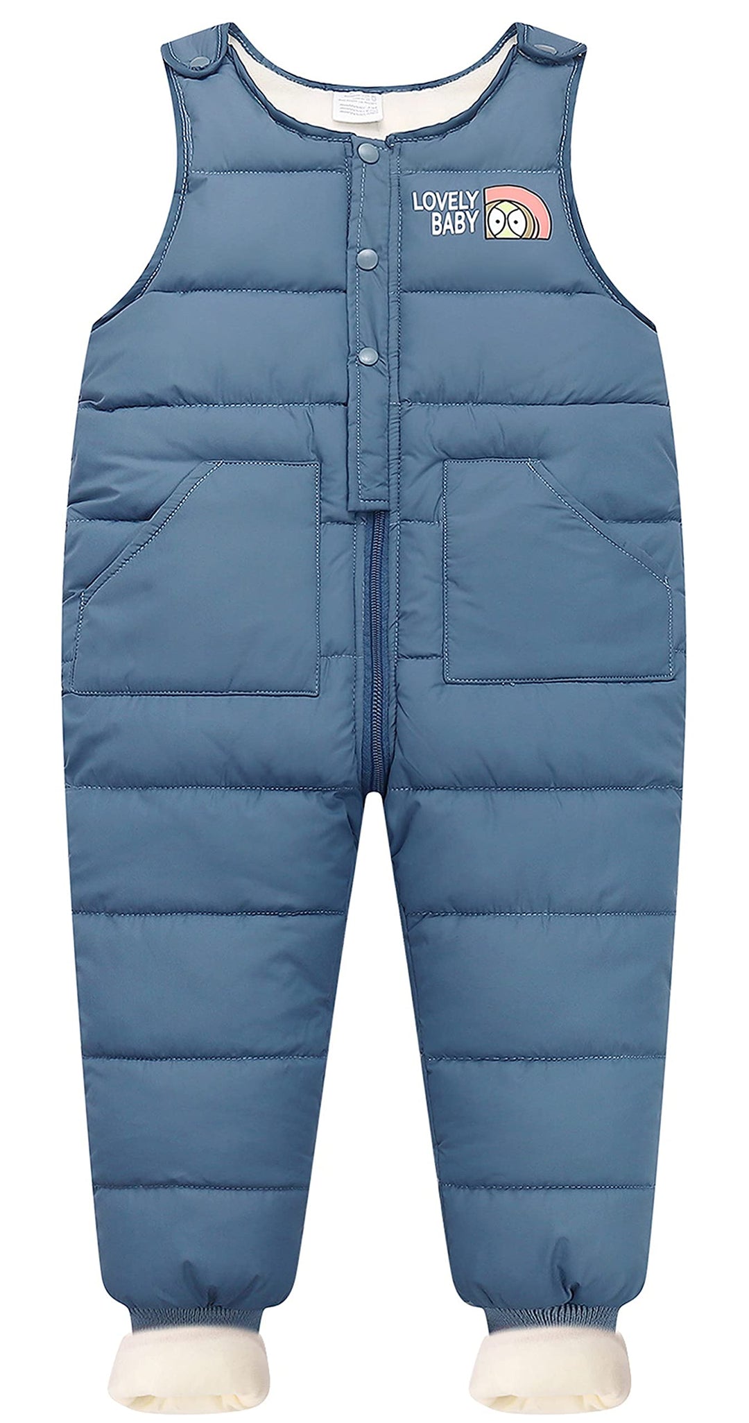 SEAUR Baby Winterhose Dick Daunenhose Leicht Schneehose Kleinkind Winddicht Warm Skihose Outdoorhose