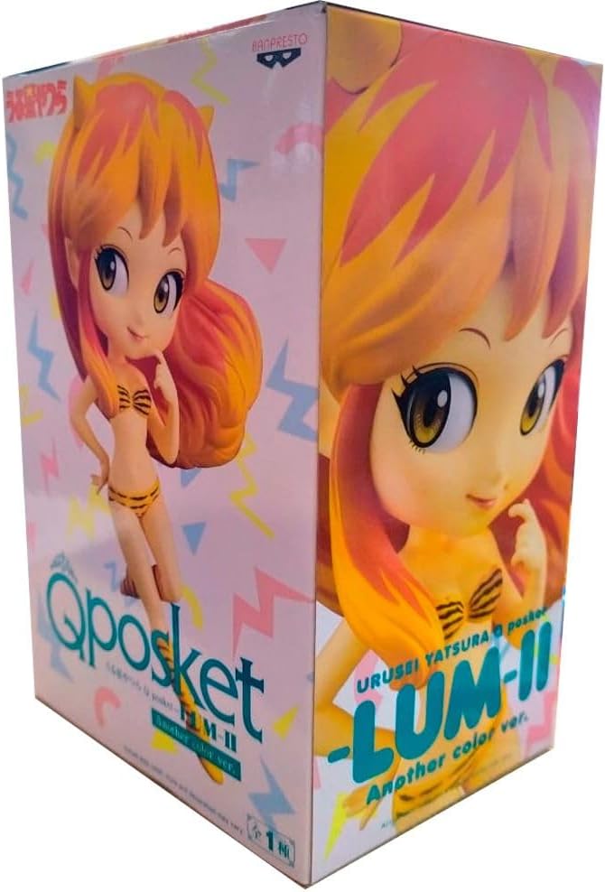 BANPRESTO Urusei Yatsura Lum Ii Q Posket Figure Version C Merchandising