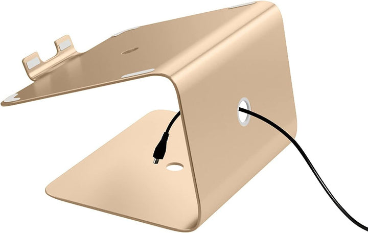 Slabo Notebookhalterung Laptopständer für MacBook | MacBook Air | MacBook Pro | Notebooks Aluminium