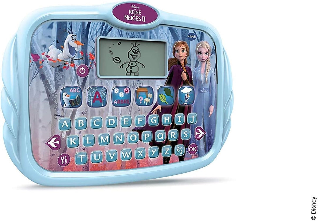 VTech – Eiskönigin 2 – Super Lerntablett – Kinder-Tablet mit 7 Aktivitäten – französische Version Ei