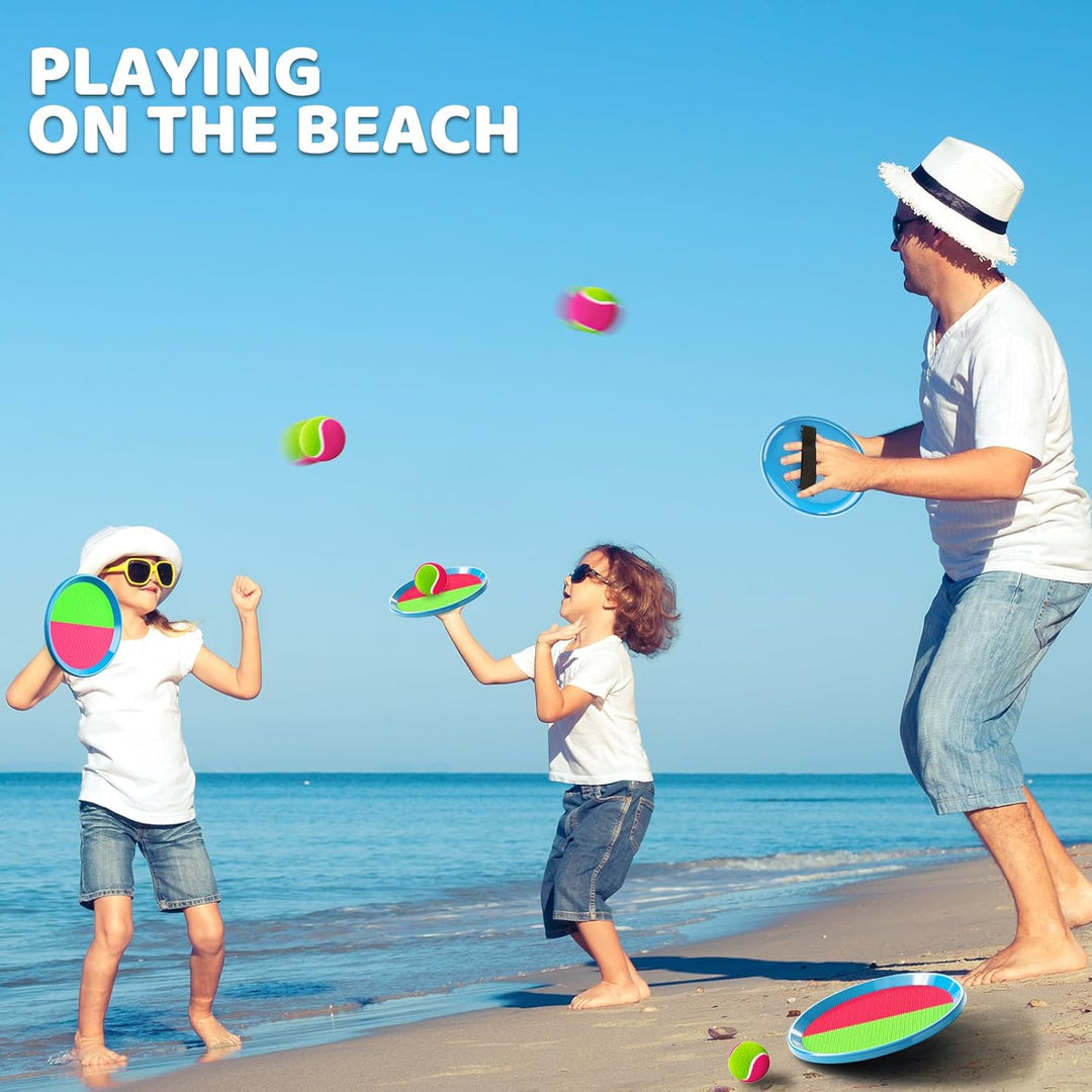 Ci Vetch Klettballspiel Für Kinder Und Erwachsene, Outdoor Spielzeug Strandspiele Draussen Garten Sp