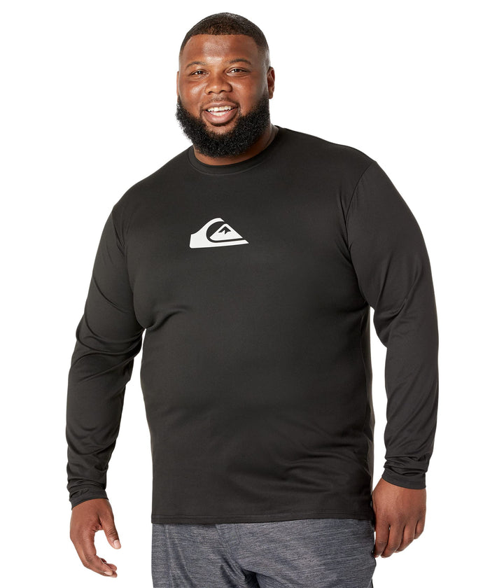 Quiksilver Herren Rash-Guard-Shirt M Schwarz, M Schwarz