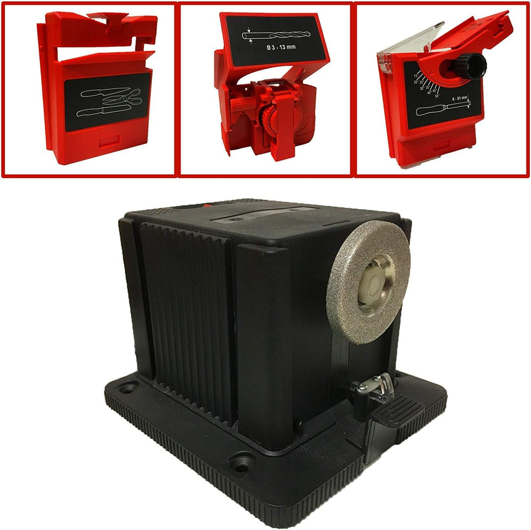 YIWUTRADE Universal Schärfstation, Multifunktionsschärfer Professionelles elektrisches Messer & Meis