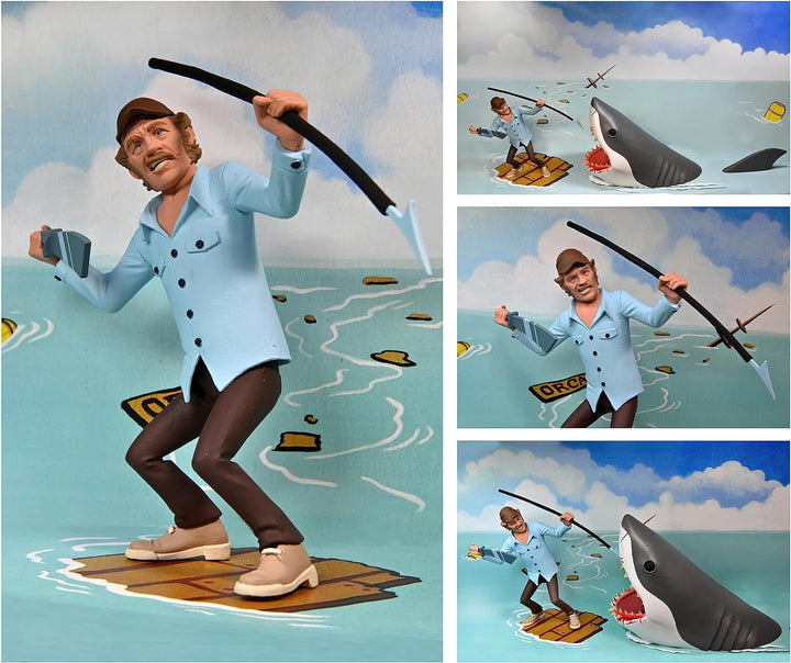 Jaws NECA TOONY Terrors Quint 2-Pack