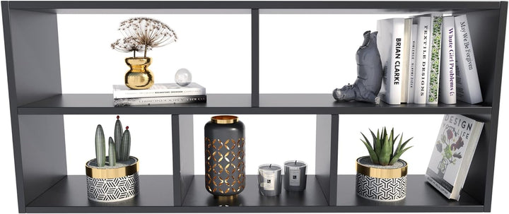 MATKAM TEO Hängeregal in moderner Optik, B113,6 x H50 x T25 cm, Wandregal in verschiedenen Ausführun