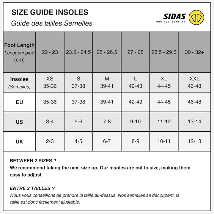 Sidas 3D Einlegesohlen für Wanderungen & Outdoor-Aktivitäten 39-41 Grün, 39-41 Grün