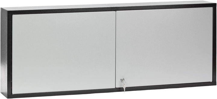 ADB Metall Wandschrank Lochwand RAL 7016 7035 470x1190x200 mm Werkzeug Platte Haken
