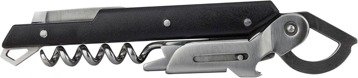 Peugeot Korkenzieher mit Kapselschneider, Flaschenöffner und Befestigungsring, Clavelin, Edelstahl/A