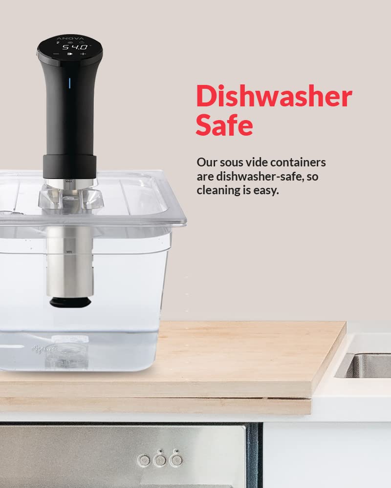 SousVideTools Behälter aus Polycarbonat, 11,6 l, mit Deckel passend für den Sous-Vide-Stick von Anov