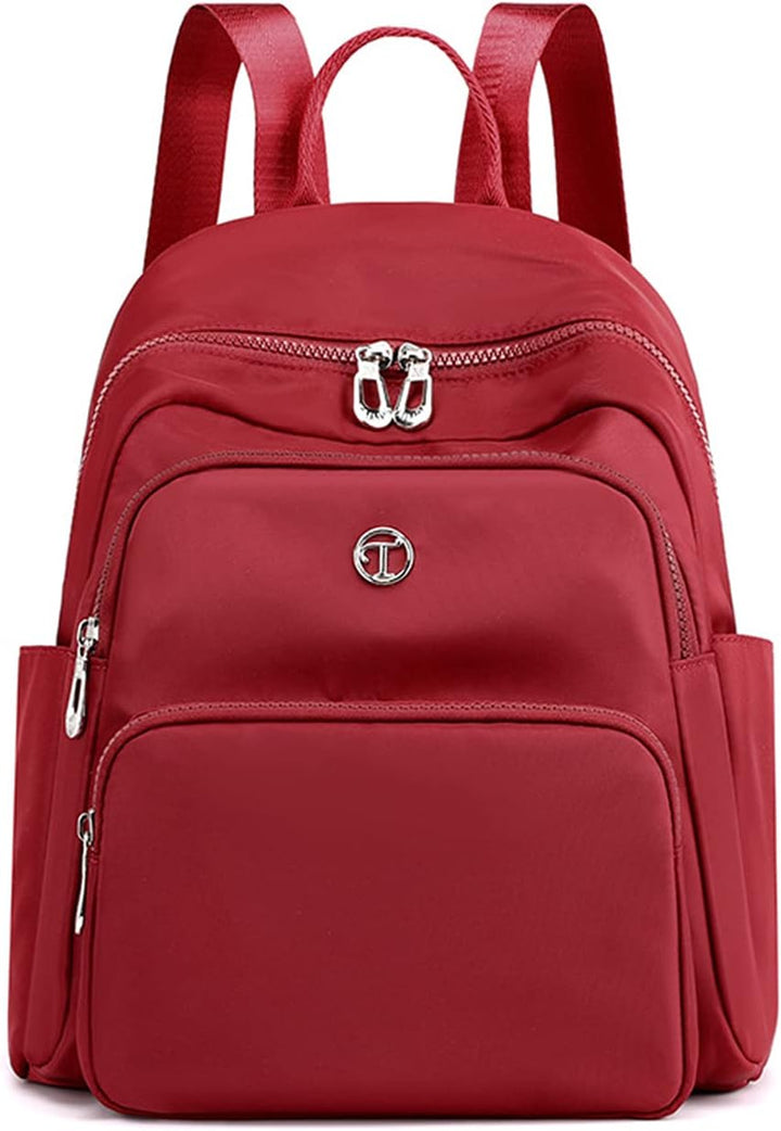 PORRASSO Damen Rucksack Mode Daypack Mädchen Schultasche Leicht Rucksäcke Nylon Tasche für Schule Ar