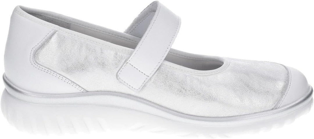 Semler Damen LenaSneaker 42 EU Weiss, 42 EU Weiß
