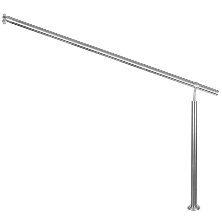 Edelstahl Handlauf Treppengeländer Geländer für Treppe Treppen mit Wandhalter seitliche Montage Wand