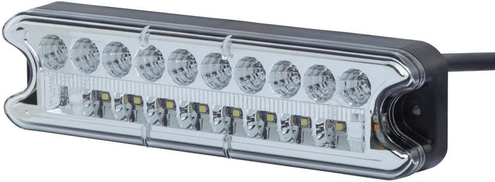HELLA - Heckleuchte - Valuefit - LED - 12/24V - Anbau/geschraubt - Lichtscheibenfarbe: glasklar - St