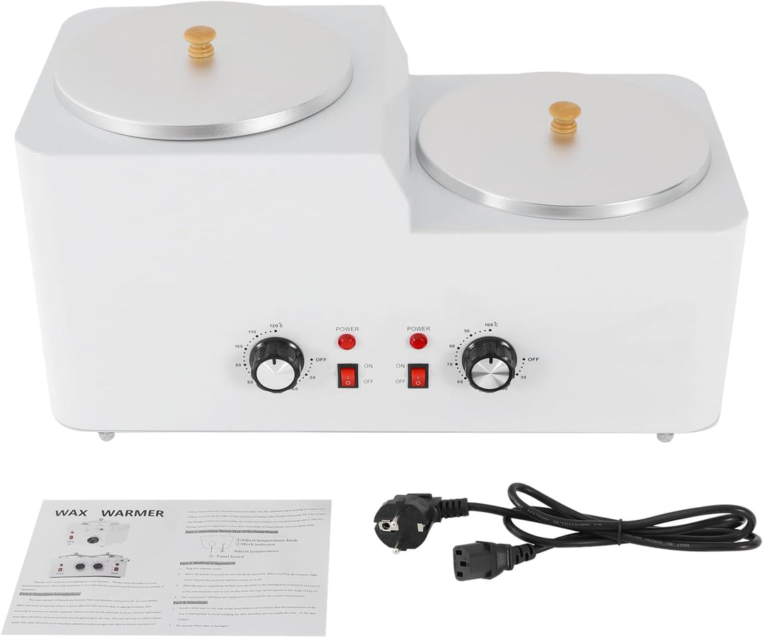VonVVer Wachswärmer 5L - Wachsheizung 600W Elektrischer Wachswärmer 0-120℃ Temperatur Einstellbar Wa