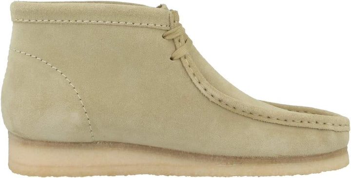 Clarks Originals Herren Wallabee Boot Mode-Stiefel 41 EU Beige, 41 EU Beige