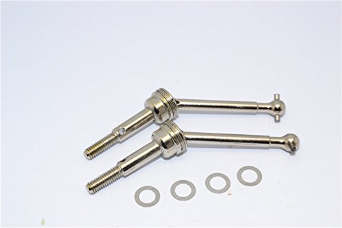 GPM HPI Sprint 2 Tuning Teile Steel Rear Universal Swing Shaft - 1Pr Silver