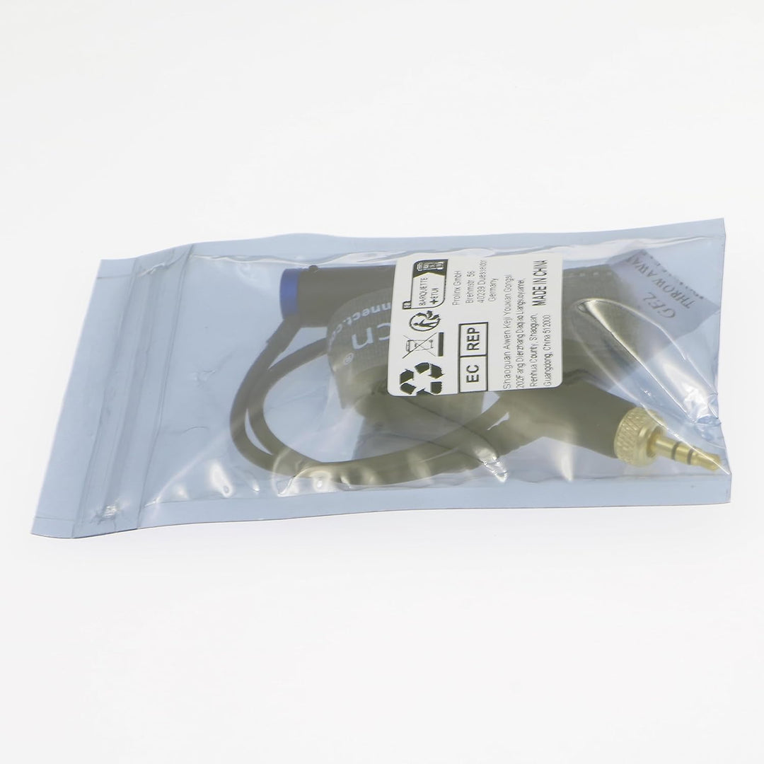 Uonecn Mini-XLR-3-Pin-Stecker auf Rechtwinklig Verriegelbares TRS-3,5-mm-Audiokabel mit Niedrigem Pr