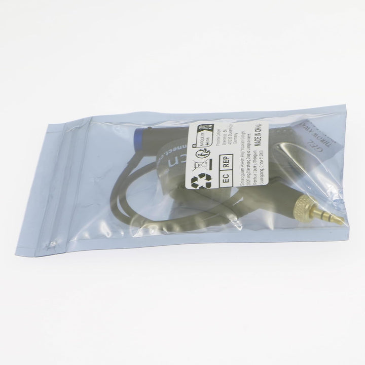 Uonecn Mini-XLR-3-Pin-Stecker auf Rechtwinklig Verriegelbares TRS-3,5-mm-Audiokabel mit Niedrigem Pr