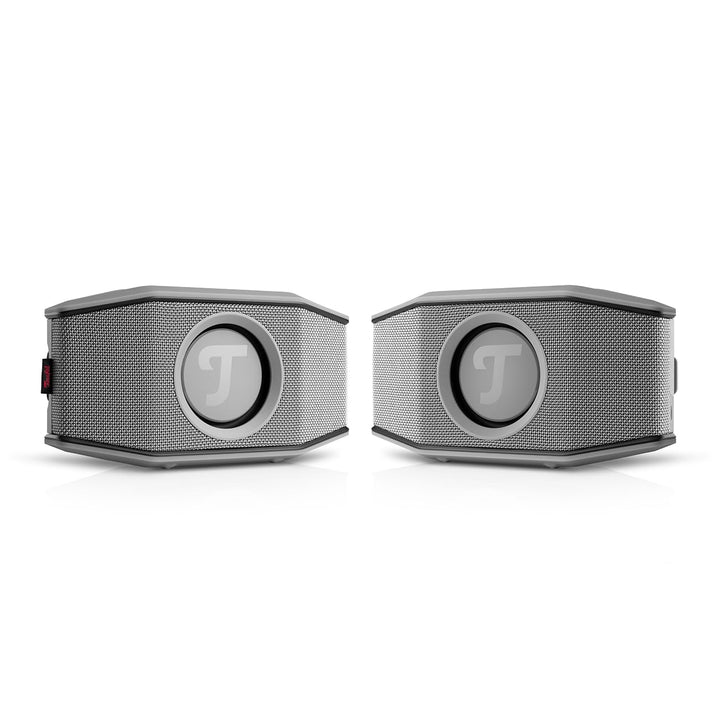 Teufel ROCKSTER GO 2 Stereo Set Bluetooth Speaker - Tragbarer Lautsprecher für draussen, mit Langer