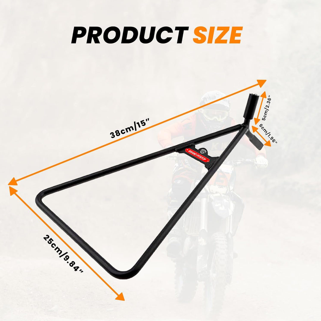 GRAND PITSTOP Motorcycle & Powersports Maintainence Stand Dirt Bike Triangle Stand Motorcycle Stand