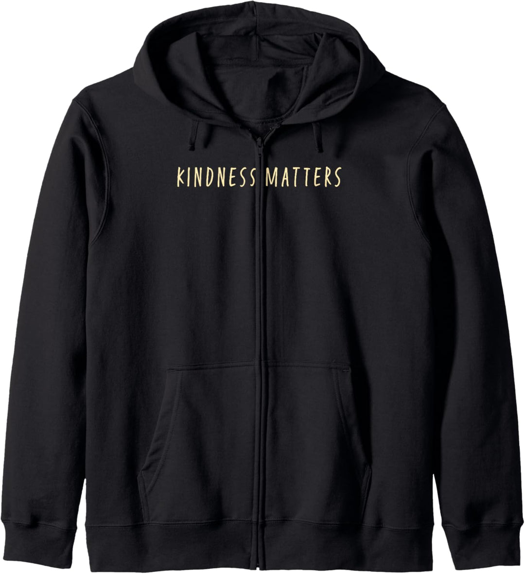 Trendy Kindness Matters Simple Text Floral Bouquet Kapuzenjacke