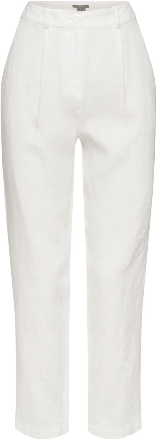 ESPRIT Damen Hose 34 Weiss, 34 Weiss