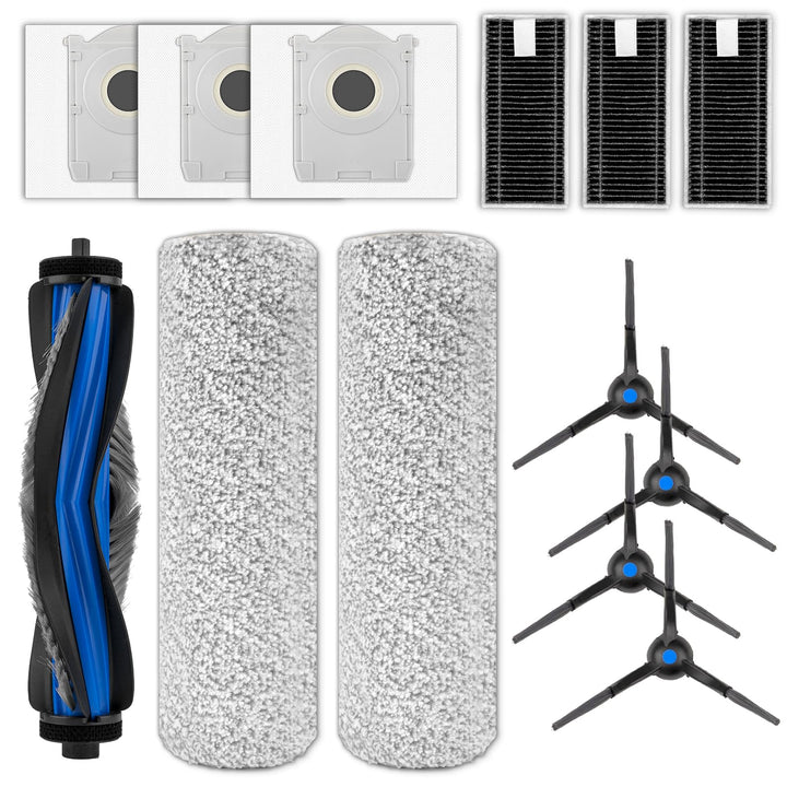 (13 Stück) X8 Pro Omni Ersatzteil Zubehörset für ECOVACS DEEBOT X8 Pro Omni, X8 Omni Saugroboter, 1