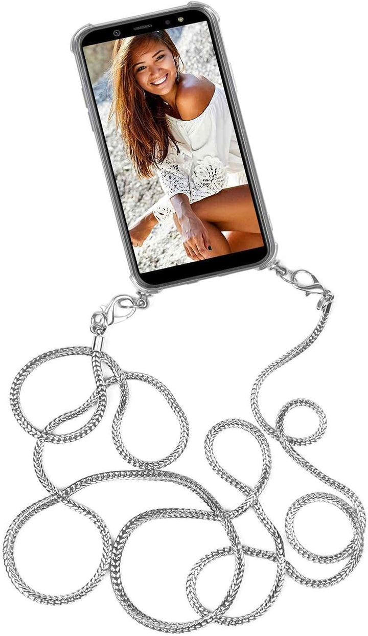 ONEFLOW Handykette abnehmbar kompatibel mit Samsung Galaxy A31 - Hülle mit Band, Handyhülle mit Kett