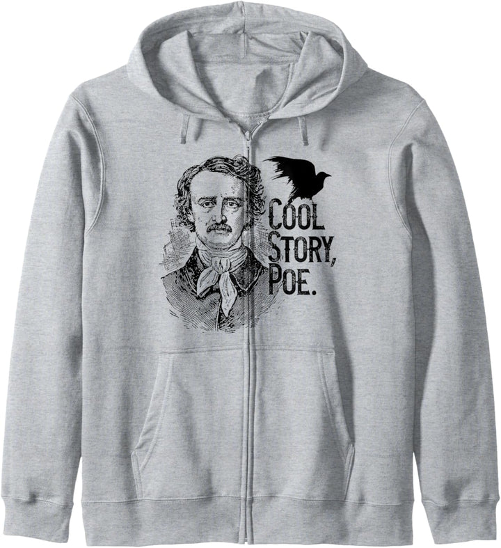 The Raven, Edgar Allan Poe, Fan Art T-Shirts und Geschenke Kapuzenjacke
