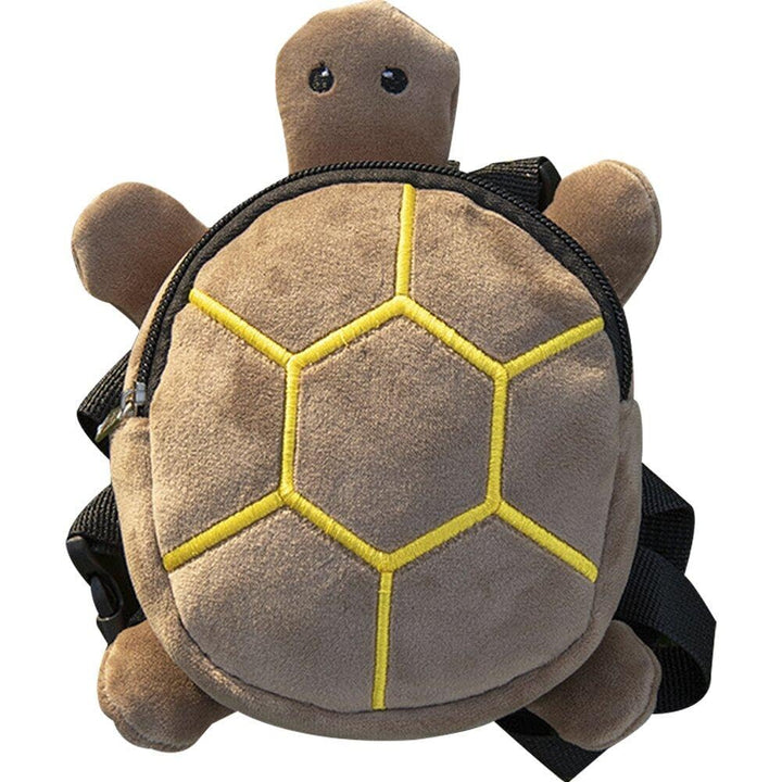 Hunderucksack, No-Pull-haustiergeschirr, Weste, Niedlicher Schildkrötenform, Selbsttragender Rucksac
